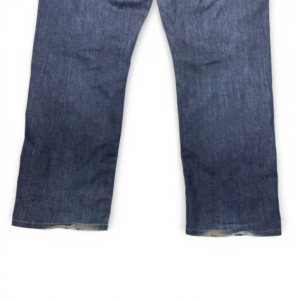 Agave Denim Mens No 11 Classic Straight Leg Jeans Blue 36 x 29 USA‎ Made